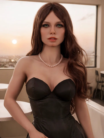 S3082 robotic Chubby Silicone Head Sex Doll | Aibei Doll 151cm(4ft11)-37kg F Cup