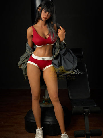 S1537-Black Silicone Sex Doll｜Irontech Doll-161cm(5ft3)-33kg E Cup