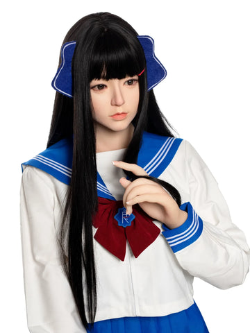 S3493-Mini Asian Chinese Silicone Head Sex Doll｜Bezlya Doll 163cm(5.4ft)-40kg 2.0 G Cup