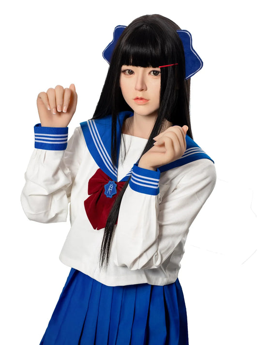 S3493-Mini Asian Chinese Silicone Head Sex Doll｜Bezlya Doll 163cm(5.4ft)-40kg 2.0 G Cup