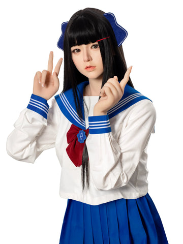 S3493-Mini Asian Chinese Silicone Head Sex Doll｜Bezlya Doll 163cm(5.4ft)-40kg 2.0 G Cup