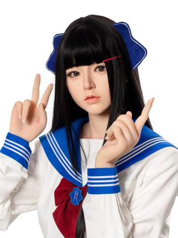 S3493-Mini Asian Chinese Silicone Head Sex Doll｜Bezlya Doll 163cm(5.4ft)-40kg 2.0 G Cup