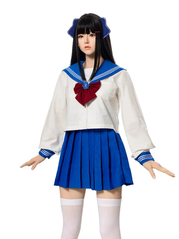 S3493-Mini Asian Chinese Silicone Head Sex Doll｜Bezlya Doll 163cm(5.4ft)-40kg 2.0 G Cup