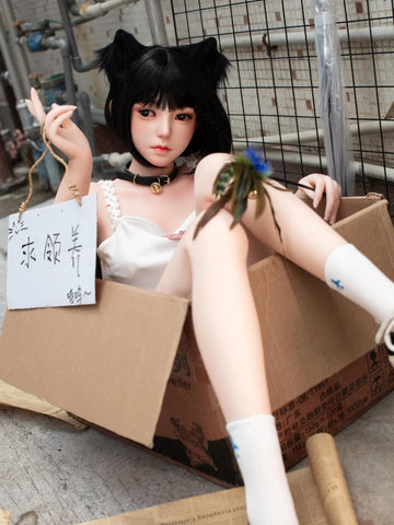 S3489-Asian Robot Chinese Silicone Head Sex Doll｜Bezlya Doll 160cm(5.3ft)-34kg 2.0 B Cup