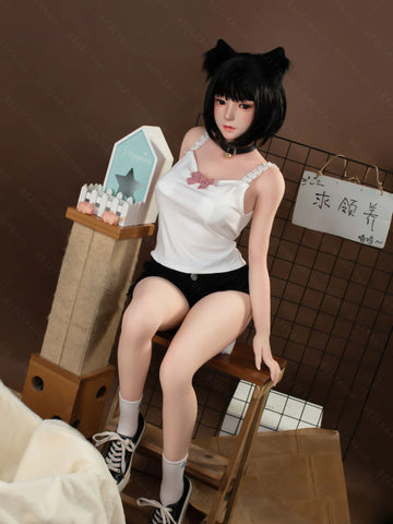 S3489-Asian Robot Chinese Silicone Head Sex Doll｜Bezlya Doll 160cm(5.3ft)-34kg 2.0 B Cup