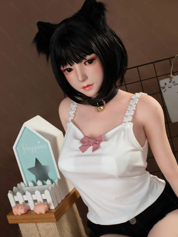 S3489-Asian Robot Chinese Silicone Head Sex Doll｜Bezlya Doll 160cm(5.3ft)-34kg 2.0 B Cup