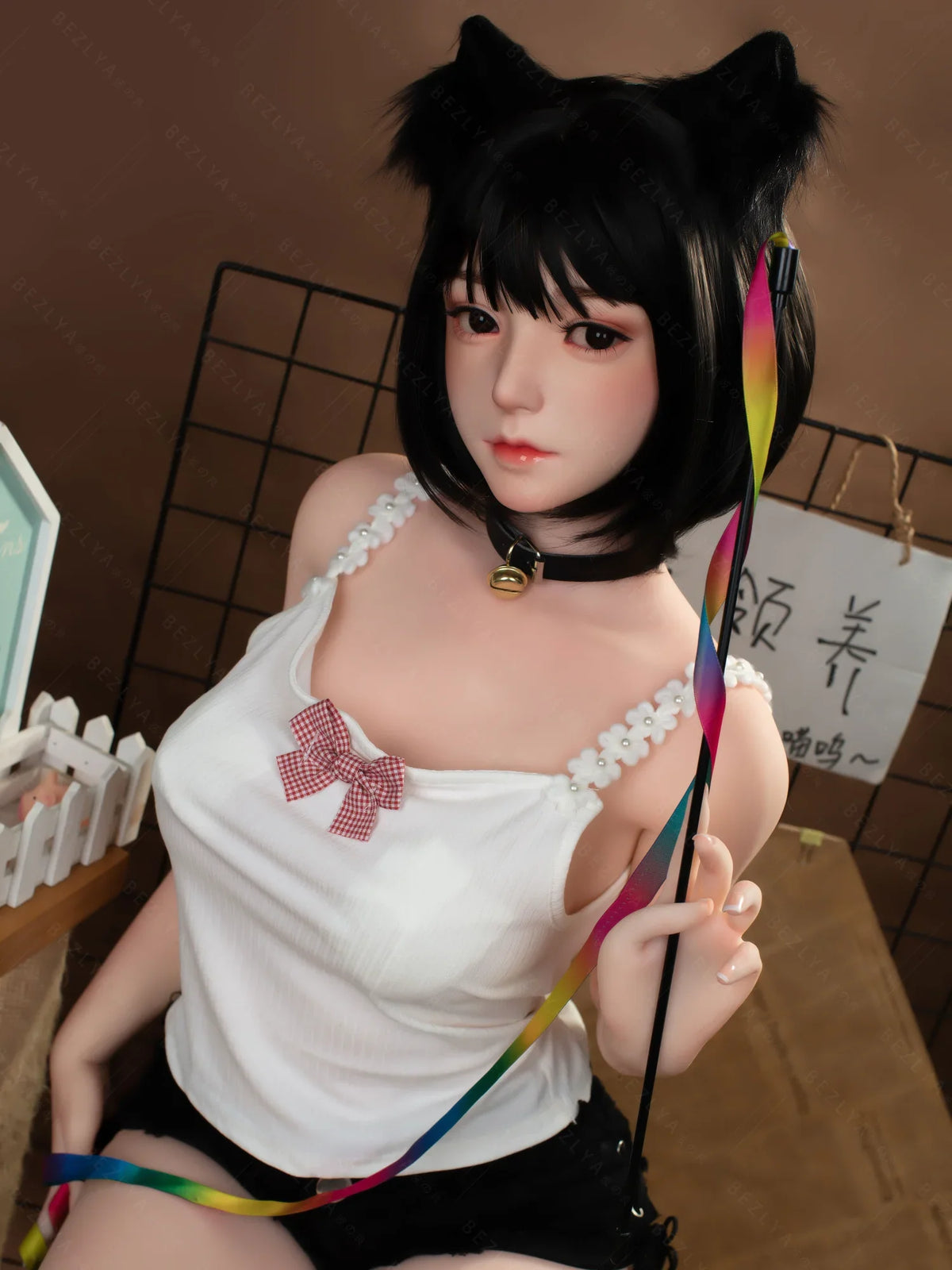 S3489-Asian Robot Chinese Silicone Head Sex Doll｜Bezlya Doll 160cm(5.3ft)-34kg 2.0 B Cup