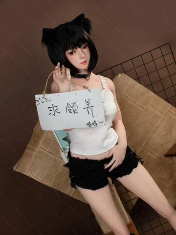 S3489-Asian Robot Chinese Silicone Head Sex Doll｜Bezlya Doll 160cm(5.3ft)-34kg 2.0 B Cup