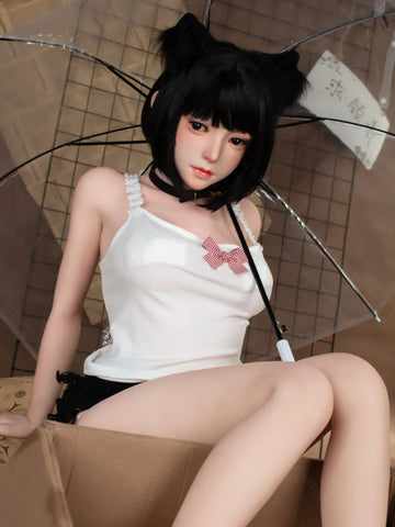 S3489-Asian Robot Chinese Silicone Head Sex Doll｜Bezlya Doll 160cm(5.3ft)-34kg 2.0 B Cup