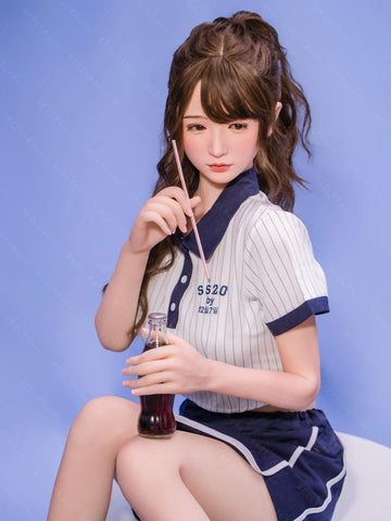 S3486-Silicone Japanese School Uniform Sex Doll – Authentic Attire Love Doll｜Bezlya Doll 160cm(5.3ft)-34kg 2.0 B Cup