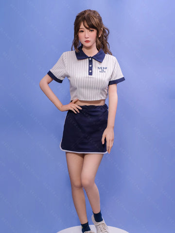 S3486-Silicone Japanese School Uniform Sex Doll – Authentic Attire Love Doll｜Bezlya Doll 160cm(5.3ft)-34kg 2.0 B Cup