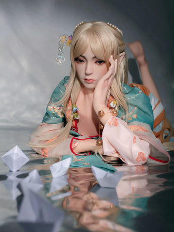 S3485-Robot Silicone Head Adult Asian Alien Sex Doll｜Bezlya Doll 160cm(5.3ft)-34kg 2.0 B Cup