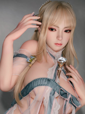 S3485-Robot Silicone Head Adult Asian Alien Sex Doll｜Bezlya Doll 160cm(5.3ft)-34kg 2.0 B Cup