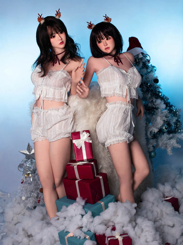 S3481-Robot Silicone Head Adult Asian Chinese Sex Doll｜Bezlya Doll 160cm(5.3ft)-34kg 2.0 B Cup