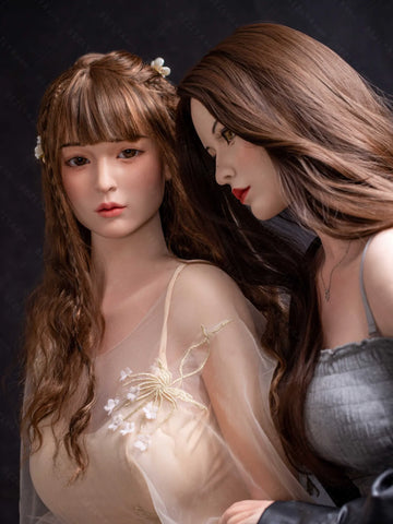 S3480-Robot Silicone Head Adult Asian Chinese Sex Doll｜Bezlya Doll 160cm(5.3ft)-34kg 2.0 B Cup