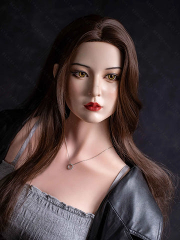 S3480-Robot Silicone Head Adult Asian Chinese Sex Doll｜Bezlya Doll 160cm(5.3ft)-34kg 2.0 B Cup