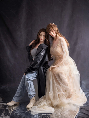 S3480-Robot Silicone Head Adult Asian Chinese Sex Doll｜Bezlya Doll 160cm(5.3ft)-34kg 2.0 B Cup