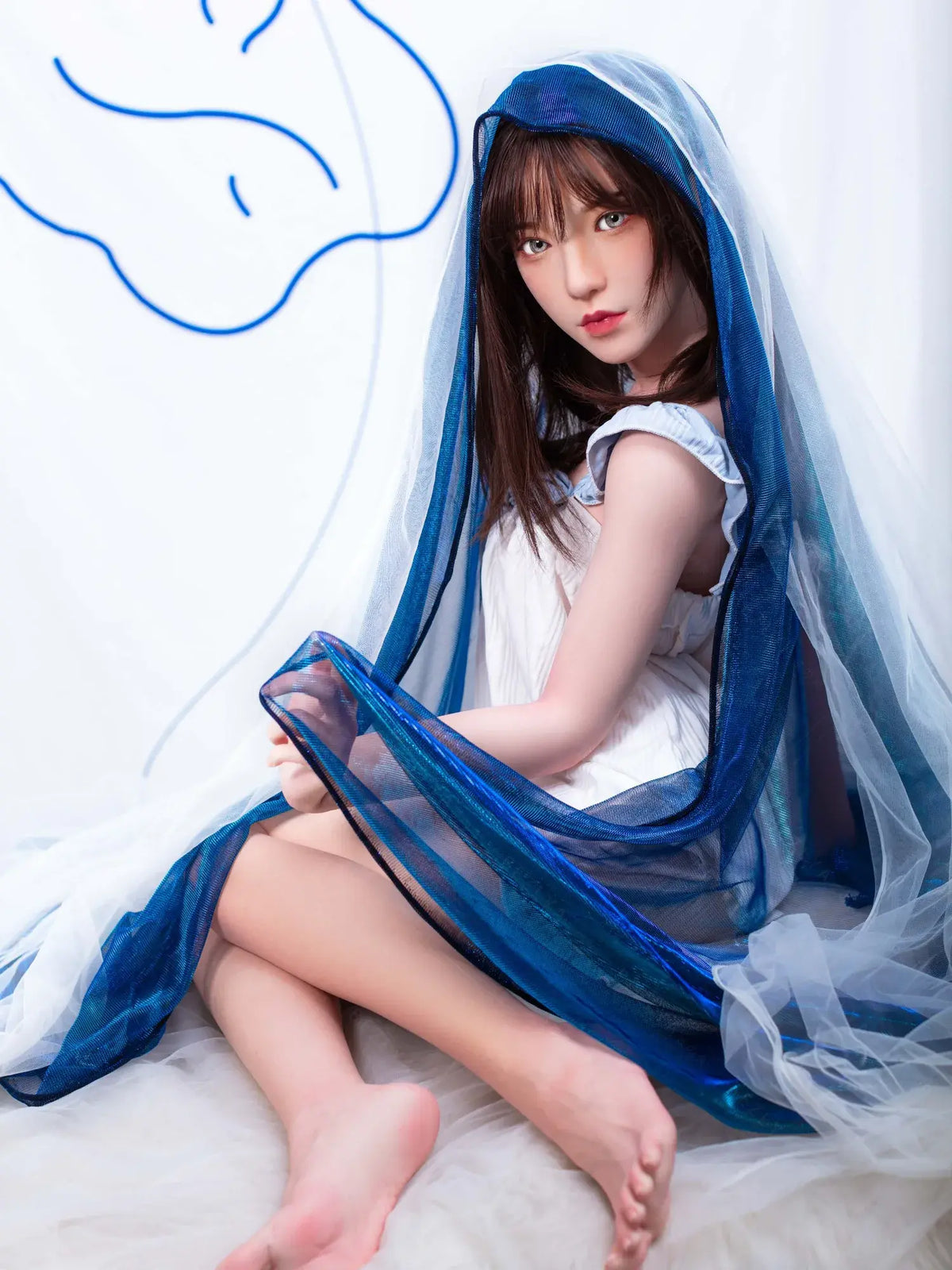 S3478-Asian Real Silicone Chinese Sex Doll｜Bezlya Doll 150cm(5.3ft)-34kg 2.1 A Cup