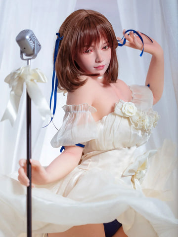 S3477-Robot Silicone flat chest Asian Chinese Sex Doll｜Bezlya Doll 155Rcm(5.1ft)-37kg 2.0 A Cup