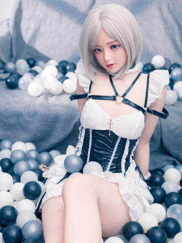 S3468-Robot Silicone Head Adult Asian Chinese Sex Doll｜Bezlya Doll 155Rcm(5.1ft)-37kg 2.0 A Cup