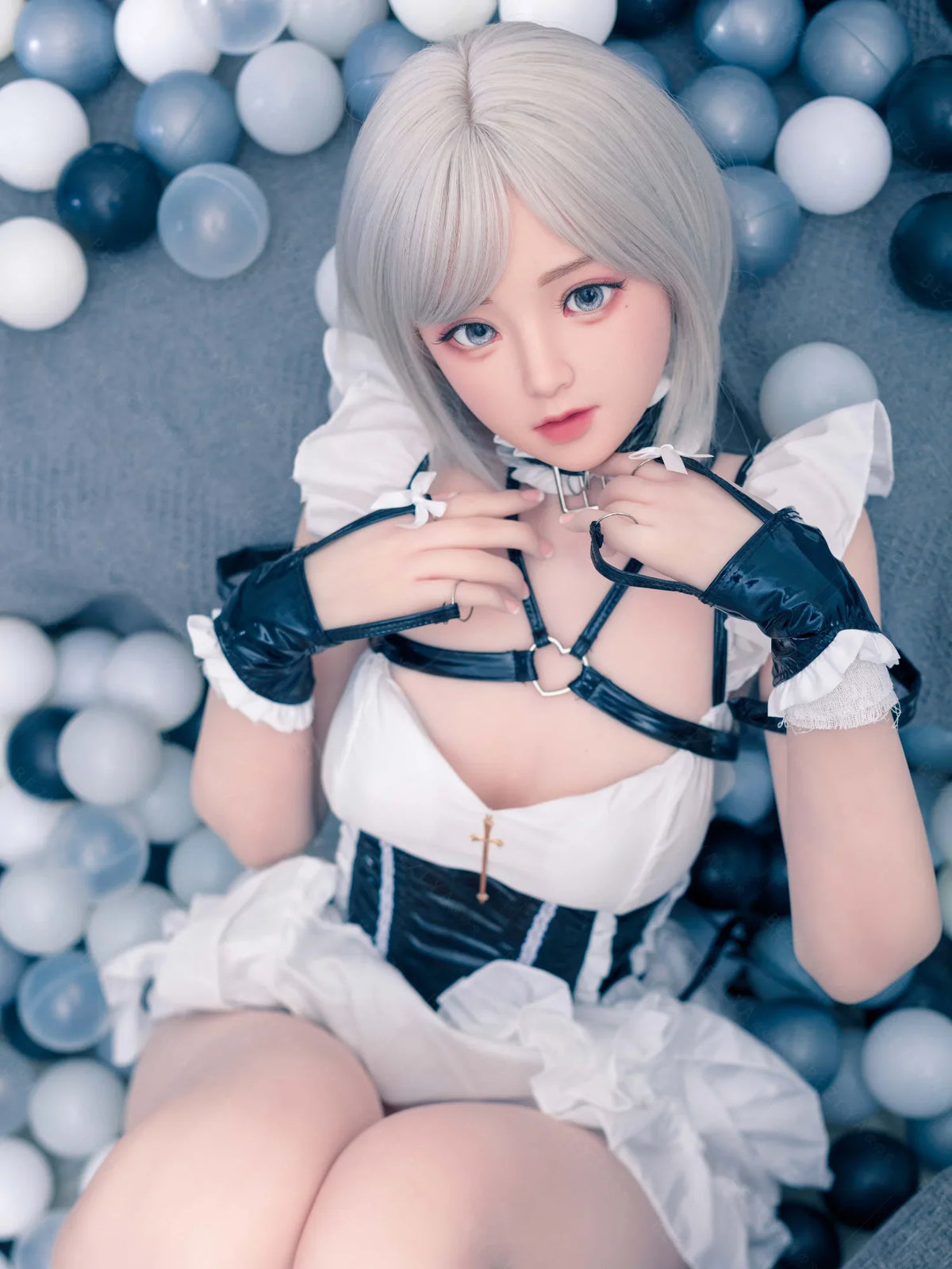 S3468-Robot Silicone Head Adult Asian Chinese Sex Doll｜Bezlya Doll 155Rcm(5.1ft)-37kg 2.0 A Cup