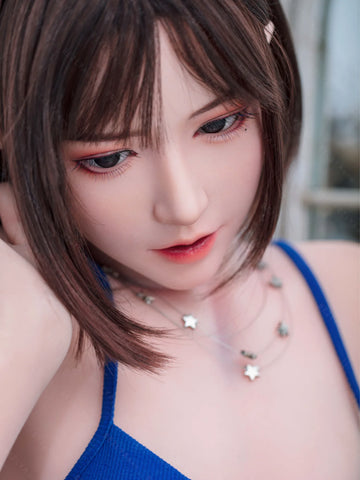 S3464-Robot Silicone Head Adult Asian Chinese Sex Doll｜Bezlya Doll 155Rcm(5.1ft)-37kg 2.0 A Cup