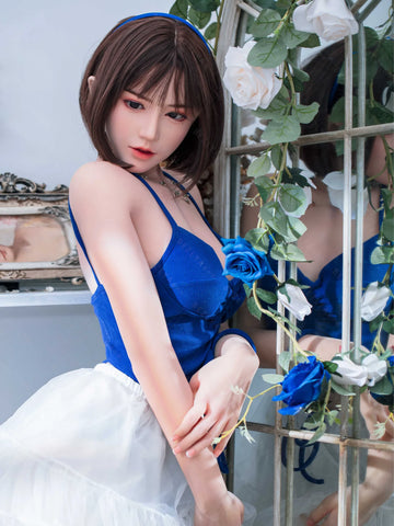 S3464-Robot Silicone Head Adult Asian Chinese Sex Doll｜Bezlya Doll 155Rcm(5.1ft)-37kg 2.0 A Cup