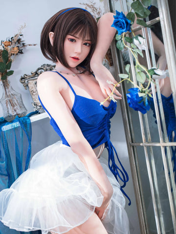S3464-Robot Silicone Head Adult Asian Chinese Sex Doll｜Bezlya Doll 155Rcm(5.1ft)-37kg 2.0 A Cup