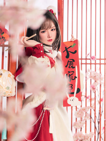 S4105-163cm(5.4ft)-34kg 2.2 D Cup Asian Real Silicone ROS Real Chinese Sex Doll｜AITIA Doll