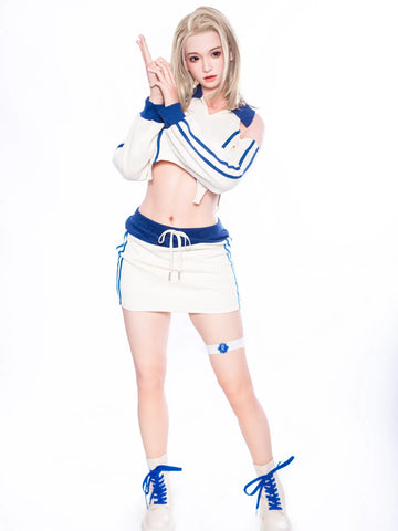 S4100-162cm(5.4ft)-39.5kg 2.2u B Cup Asian Real Silicone Chinese Sex Doll｜AITIA Doll