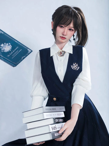 S4101-162cm(5.4ft)-39.5kg 2.2u B Cup Asian Real Silicone College Style Japanese Sex Doll｜AITIA Doll