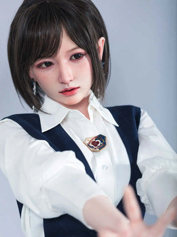 S4101-162cm(5.4ft)-39.5kg 2.2u B Cup Asian Real Silicone College Style Japanese Sex Doll｜AITIA Doll