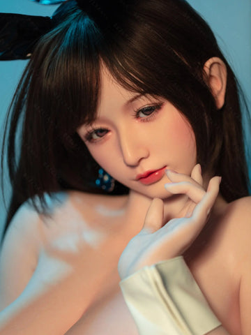 S4099-160cm(5.3ft)-40.2kg 2.2cf E Cup Silicone Japanese Porn Sex Doll｜AITIA Doll