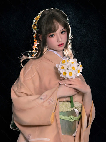 S4102-162cm(5.4ft)-39.5kg 2.2u B Cup Asian Real Silicone Japanese Sex Doll｜AITIA Doll