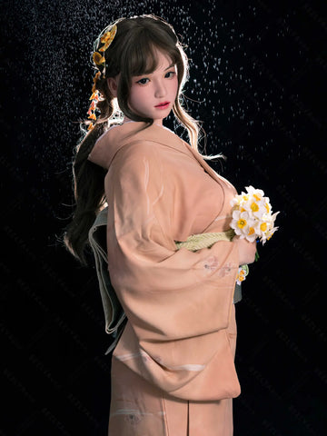 S4102-162cm(5.4ft)-39.5kg 2.2u B Cup Asian Real Silicone Japanese Sex Doll｜AITIA Doll