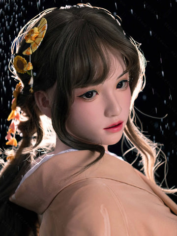 S4102-162cm(5.4ft)-39.5kg 2.2u B Cup Asian Real Silicone Japanese Sex Doll｜AITIA Doll