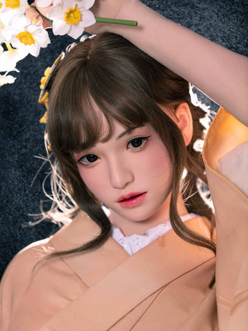 S4102-162cm(5.4ft)-39.5kg 2.2u B Cup Asian Real Silicone Japanese Sex Doll｜AITIA Doll