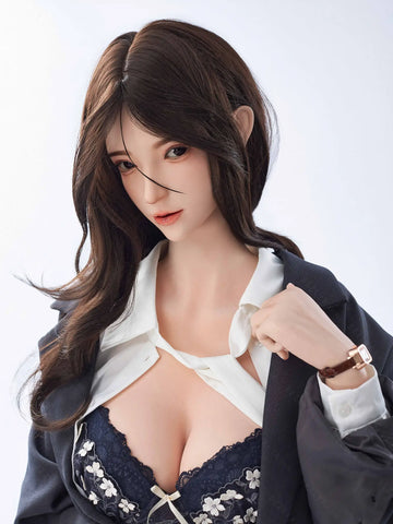 S4106-163cm(5.4ft)-34kg 2.2 D Cup Asian Real Silicone ROS Real Chinese Sex Doll｜AITIA Doll