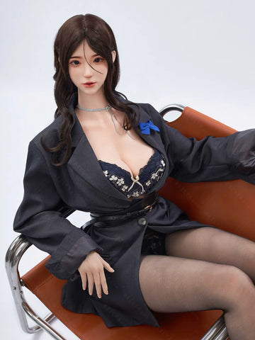 S4106-163cm(5.4ft)-34kg 2.2 D Cup Asian Real Silicone ROS Real Chinese Sex Doll｜AITIA Doll