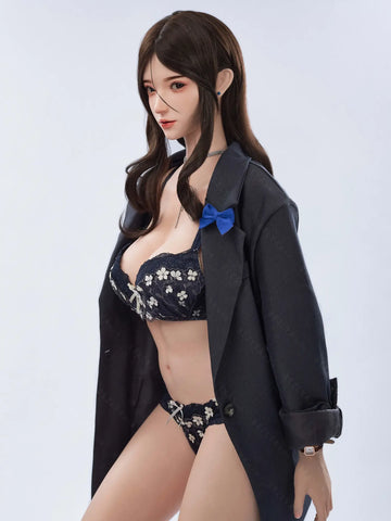 S4106-163cm(5.4ft)-34kg 2.2 D Cup Asian Real Silicone ROS Real Chinese Sex Doll｜AITIA Doll