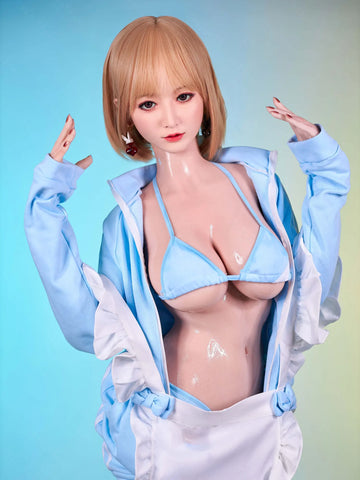 S4096-155Mcm(5.1ft)-38kg 2.2cf E Cup Silicone Japanese Mini Sex Doll｜AITIA Doll