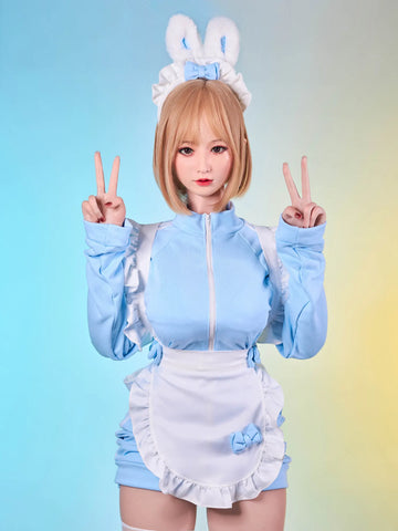 S4096-155Mcm(5.1ft)-38kg 2.2cf E Cup Silicone Japanese Mini Sex Doll｜AITIA Doll
