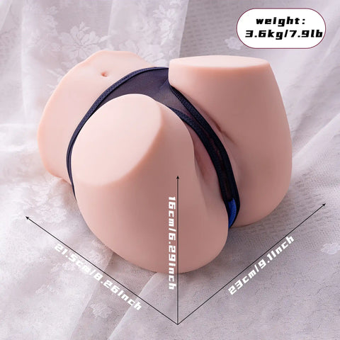 M202- cheap pornstar pocket pussy ass Vibrating Buttocks Ass|Xingse-7.9lbs