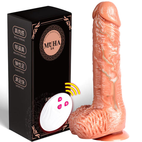 M114 (7.4'') Sex Toys Cheap Male TPE Auto Vibrating Torso Dildo-Large Size