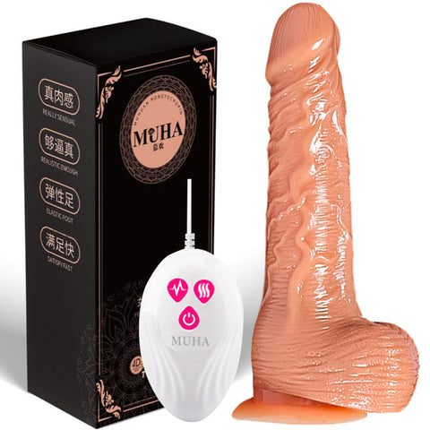 M114 (7.4'') Sex Toys Cheap Male TPE Auto Vibrating Torso Dildo-Large Size