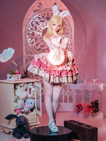 S4111-155Mcm(5.1ft)-38kg 2.2cf Caria E Cup Mini Anime ROS Silicone Asian Chinese Adult Sex Doll｜AITIA Doll