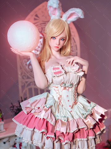 S4111-155Mcm(5.1ft)-38kg 2.2cf Caria E Cup Mini Anime ROS Silicone Asian Chinese Adult Sex Doll｜AITIA Doll