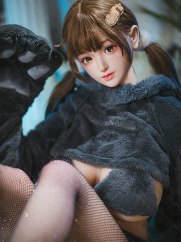 S3494-Mini Silicone Head Asian Chinese Sex Doll｜Bezlya Doll 155Mcm(5.1ft)-40kg 2.0+ G Cup