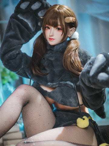 S3494-Mini Silicone Head Asian Chinese Sex Doll｜Bezlya Doll 155Mcm(5.1ft)-40kg 2.0+ G Cup