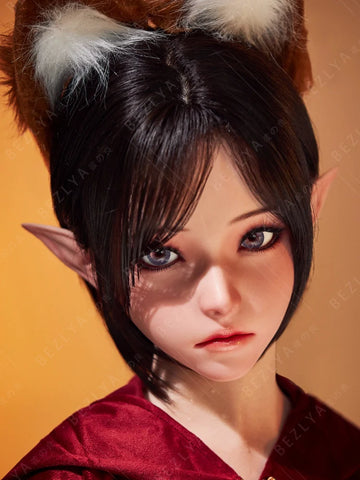 H168-Asian Real ROS Silicone Torso Sex Doll With Head｜Bezlya Doll 33lb/77cm 2.2u D Cup